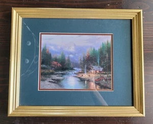 Thomas Kinkade The End Of A Perfext Day Framed And COA - Picture 1 of 6