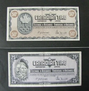 CANADIAN TIRE 2 CARTAMONETAM/BANCONOTA ( ) FDC - Picture 1 of 2