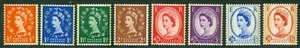 SG 599-609. Grafitos de fósforo 1960 conjunto de 8 valores. Fino sin montar como nuevo CAT£100 - Imagen 1 de 1