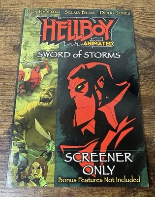 Hellboy Animated Sword of Storms DVD Promo Screener Copy New Sealed - Image 1 of 3