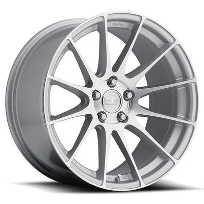 MRR Wheels Rim GF6 19x9.5 5x114.3 ET20 73.1CB Silver Machine Face - Image 1 of 4