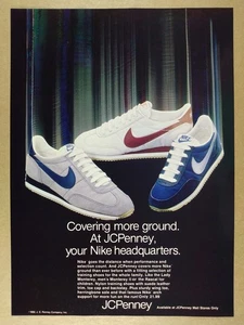 Scarpe da corsa Nike Monterey II e Rascal 1982 JCPenney stampa vintage pubblicità - Foto 1 di 1