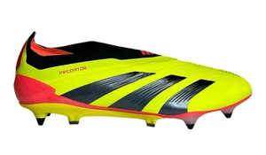 Scarpe da calcio Adidas Predator Elite senza lacci SG IE0046 Citrus Energy da uomo taglia 13 - Foto 1 di 11