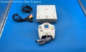 SEGA Dreamcast HKT-3020 Console Bundle W/One Controller Tested Working