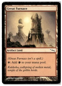 MTG Great Furnace - Mirrodin Moderately Played English - Picture 1 of 2
