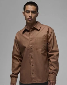Jordan Essentials Button-Down Shirt FV7446-223 Men's XL - Picture 1 of 9