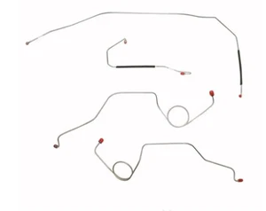 Fits 1967-70 Chevrolet C10 Front Brake Line Kit Power Disc Conversion Set-TKT671 - Bild 1 von 1