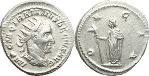 Roman silver coin of Trajan Decius - DACIA - Picture 1 of 1