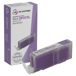 LD kompatibler Ersatz für Canon CLI-281XXL 1984C001 Super HY Foto blaue Tinte - Bild 1 von 9