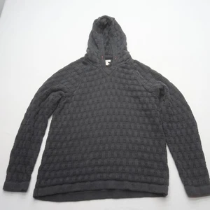 Carbon 2 Cobalt Herren Strick Hoodie Pullover Gr. XL Grau Pulli 100% Baumwolle - Bild 1 von 7