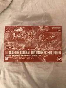 Gundam Heavyarms HG 1/144 [Clear Color] Gunpla Kit Bandai Event Limited Item - Picture 1 of 9