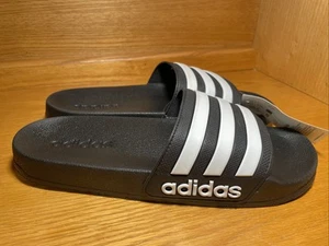 Adidas Adilette Ducha Niños Toboganes Núcleo Negro-Nube Blanco G27625 Talla 5 - Imagen 1 de 5