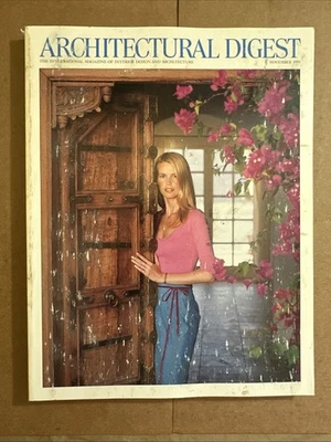 Architectural Digest Magazine November 1999 - Image 1 of 4