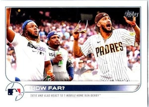 2022 Topps #320 How Far? Tatis und Vlad - Bild 1 von 2