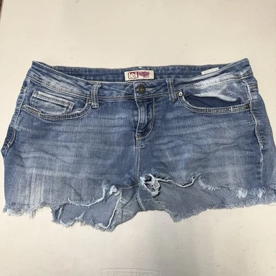 LEI Ashley Low Rise Shorts Womens Juniors Size 9 096 - Image 1 of 3