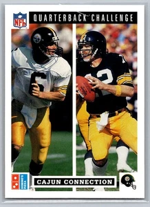 1991 Upper Deck Quarterback Challenge Cajun Connection Brister & Bradshaw #48 - Picture 1 of 2