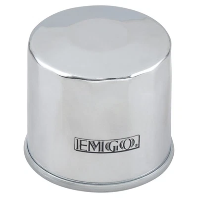 1996-1998 Arctic Cat 454 ATV Emgo Micro Glass Black Oil Filter - Image 1 of 2