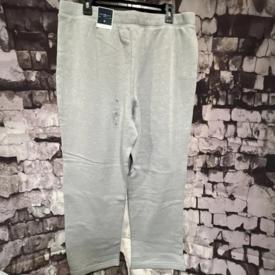 Pantalones cómodos deportivos Karen Scott para mujer talla XL gris carbón entrenamiento informal nuevos con etiquetas Foto 1 de 4
