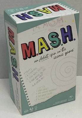 M.A.S.H. An Adult Spin On The Iconic Game 2020 Spinmaster New/Open Box - Image 1 of 4