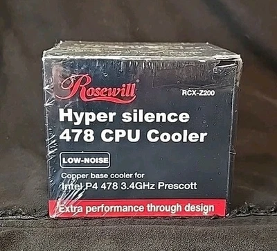 Rosewill Computer CPU Cooler RCX-Z80-AL For AMD K8 AM2 AM2+ Factory Sealed Box - Image 1 of 4