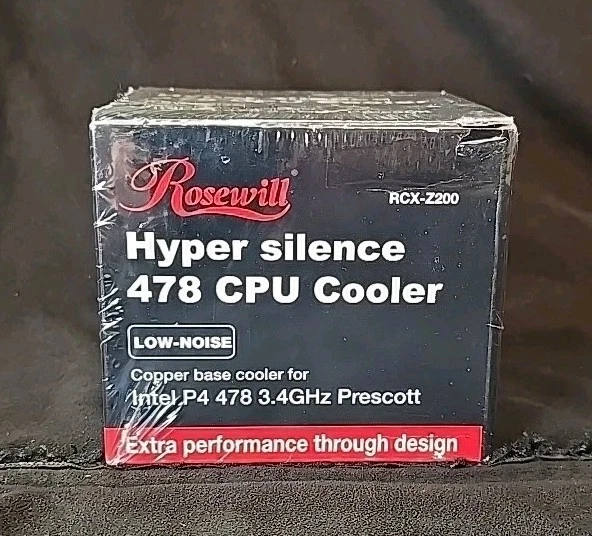 Rosewill Computer CPU Cooler RCX-Z80-AL For AMD K8 AM2 AM2+ Factory Sealed Box - Image 1 of 4