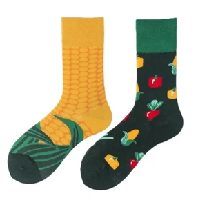 Calcetines de maíz - calcetines extraños de moda Reino Unido 5-10 - Imagen 1 de 3