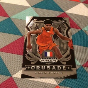 Killian Hayes pistons #92 crusade RC 2020-21 PANINI PRIZM DRAFT PICKS NBA - Picture 1 of 1