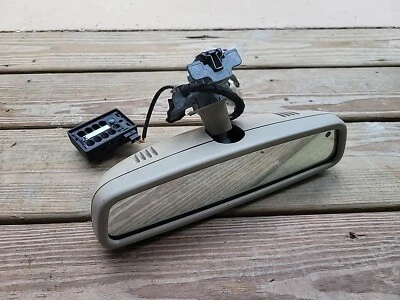 06-13 Mercedes W164 ML500 R350 GL450 GL550 Interior Rear View Mirror Grey OEM - Image 1 of 4