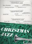 4-Piece Sheet Music Book & supplements CHRISTMAS JAZZ. A few annotations to 4/20