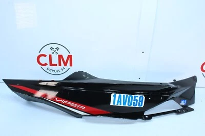 Yamaha SR VIPER 2014 OEM panel capó lateral izquierdo carenado negro 8Jp-F197A-00-00 Foto 1 de 4