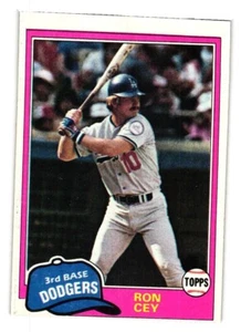 1981 Topps - #260 Ron Cey - Picture 1 of 2