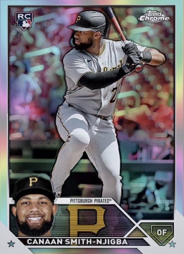 [DIGITAL] Topps Bunt - Canaan Smith-Njigba - Topps Chrome 23 S1 - Refractor Base - Image 1 of 1