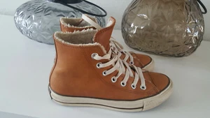 CONVERSE ALL STAR 36,5 chucks Turnshuhe Sneakers Sportschuhe Echtleder gefüttert - Bild 1 von 4