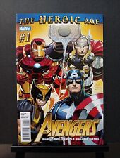 THE AVENGERS #1 NM 9.4 Heroic Age 1st app Azari T'Challa Black Panther 2010