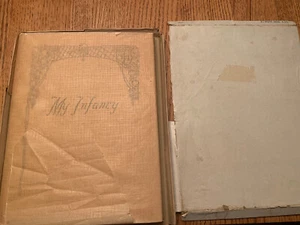 Antique Vintage Baby Book My Infancy Unused With Original Box - Picture 1 of 7