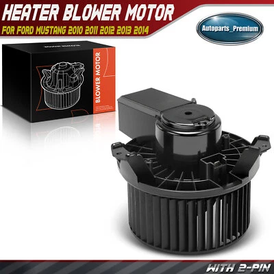 HVAC Blower Motor Fan Assembly for Ford Mustang 2010 2011 2012 2013 2014 Front - Image 1 of 4