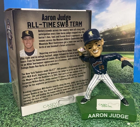 Aaron Judge Bobblehead All Time SWB Team 2019 New York Yankees Cover