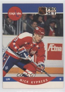1990-91 Pro Set Nick Kypreos #551 Rookie RC