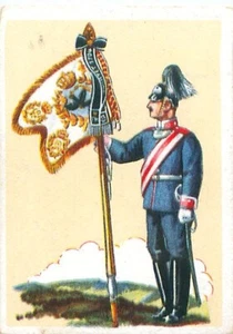 FAHNENTRÄGER FAHNE GRENADIER REGIMENT PFERDE FREIHERR VON DERFFLINGER N.3 IMAGE - Picture 1 of 2