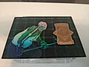 1999 UD SPX finite Premier Stars Paul Kariya cd #PS18 HOF