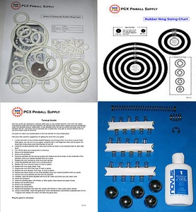 1959 Gottlieb Queen of Diamonds Pinball Machine Tune-up Kit - Picture 1 of 1