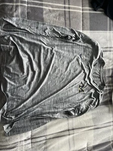 Nike Michigan Shirt XLarge grau Performance Swoosh Athletic Drifit - Bild 1 von 3