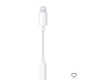 Apple Lightning to 3.5mm Headphone Jack Adapter - Picture 1 of 3