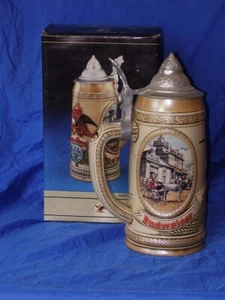 Budweiser Anheuser-Busch Tomorrow's Treasures German Style Beer Stein Issue #3 - Picture 1 of 4