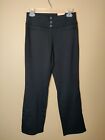 Maurices Polished women S Reg. - 27 x 32 activewear pants black boot pull-on NWT