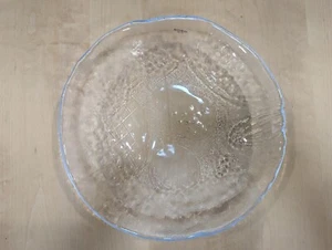 Kosta Boda Vintage Clear Glass Tropical Fruit Bowl 29cm - Picture 1 of 5