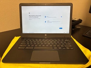 HP Chromebook 14-DB0023DX 14in AMD 4GB 32GB Great Condition - Picture 1 of 5