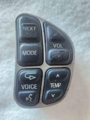 Controles de volante Ford Lincoln OEM control de temperatura plateado Vp3w1f-18c844-ba Foto 1 de 4