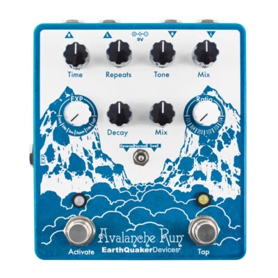 EarthQuaker Devices Avalanche Run V2 Delay and Reverb Pedal - Image 1 of 4