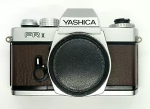 Replacement Leatherette Leather Cover Skin for Yashica FR II (2) Camera - Foto 1 di 13